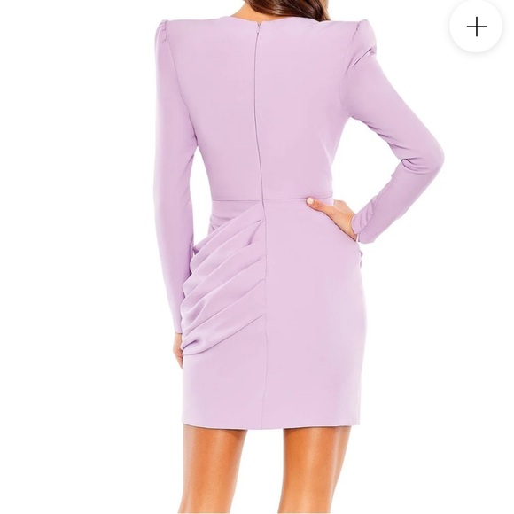 New | Mac DUGGAL Lilac Mini Deess 26704 8 - Picture 2 of 6